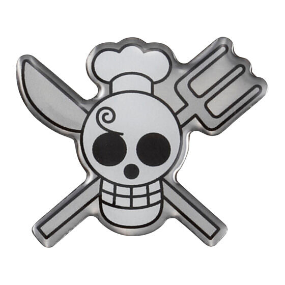 ONE PIECE Pin Badge Collection 2 by Bandai, first design in the 19-type series
