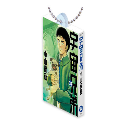 Space Brothers Comics Charm Collection 02 capsule toy charm, alternate angle of the full lineup