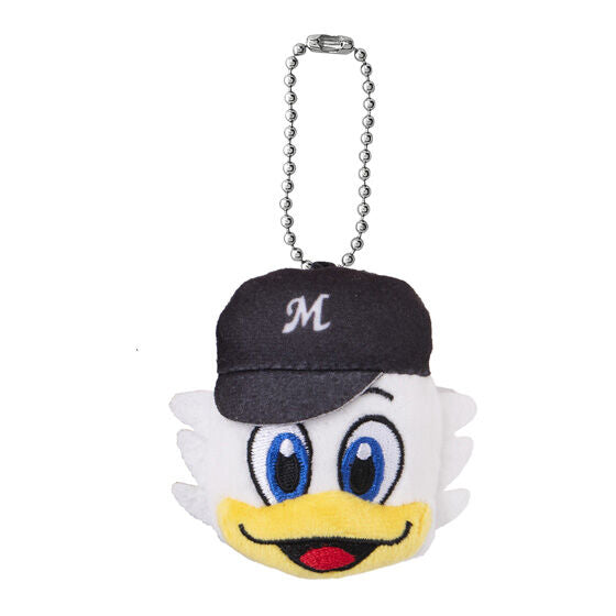 Pro Baseball Mascot Face Plush by Bandai, capsule contents for a single random draw