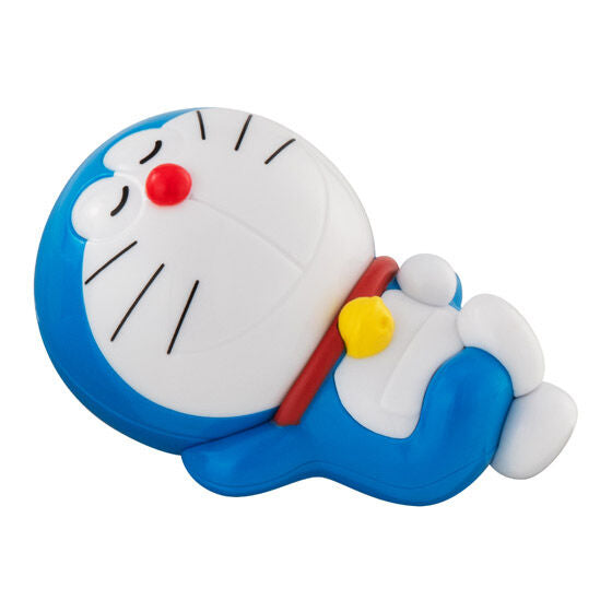 Doraemon Light Mascot capsule toy by Bandai, alternate angle of the assortment