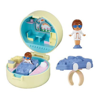 Polly Pocket Miniature Collection gashapon capsule packaging by Bandai