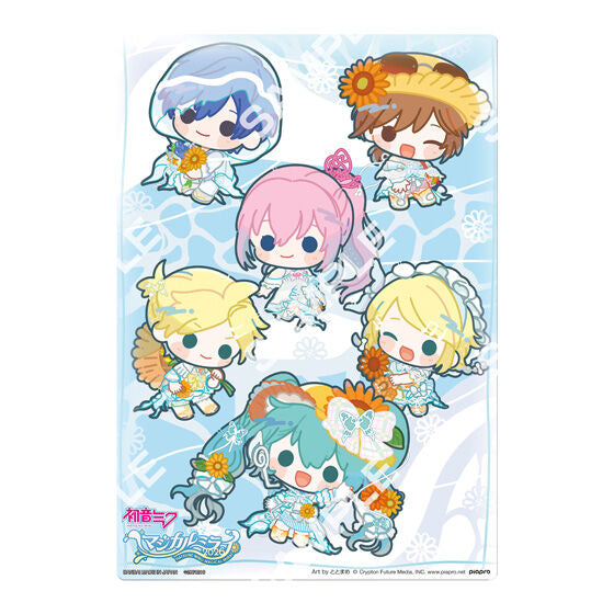 Hatsune Miku Magical Mirai 2026 clear poster gashapon, another design from the 13-type assortment