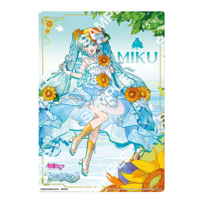 Hatsune Miku Magical Mirai 2026 clear visual poster, close-up detail of one A5 design