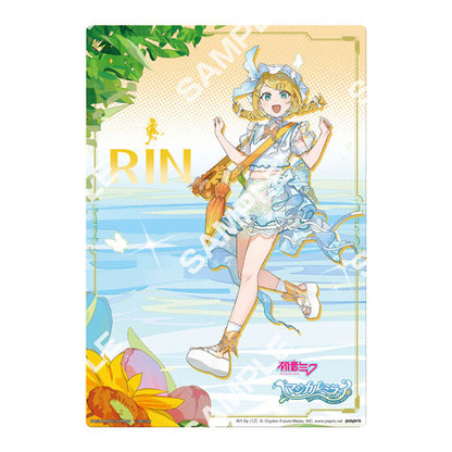 Hatsune Miku Clear Visual Poster Magical Mirai 2026, one PP mini poster shown flat