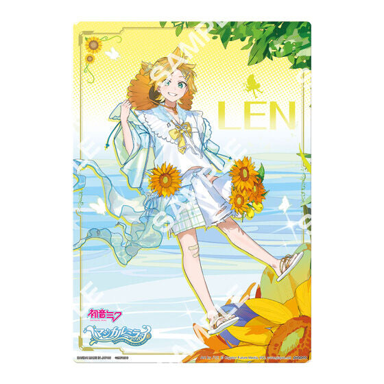 Hatsune Miku Magical Mirai 2026 gashapon poster, one further design in the Bandai lineup