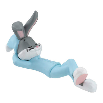 Looney Tunes Mada Nemutai capsule toy figures by Bandai, alternate angle of the sleepy series