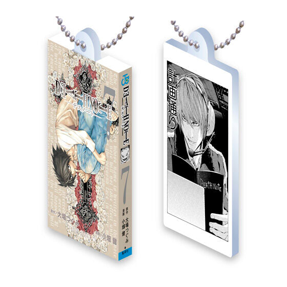 DEATH NOTE Comics Charm Collection 02 miniature comic charm, rear view
