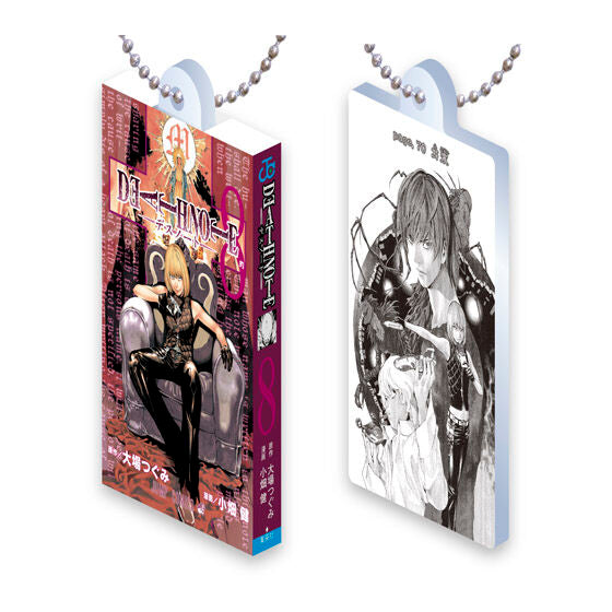 DEATH NOTE Comics Charm Collection 02 Bandai gashapon, close-up detail of a charm