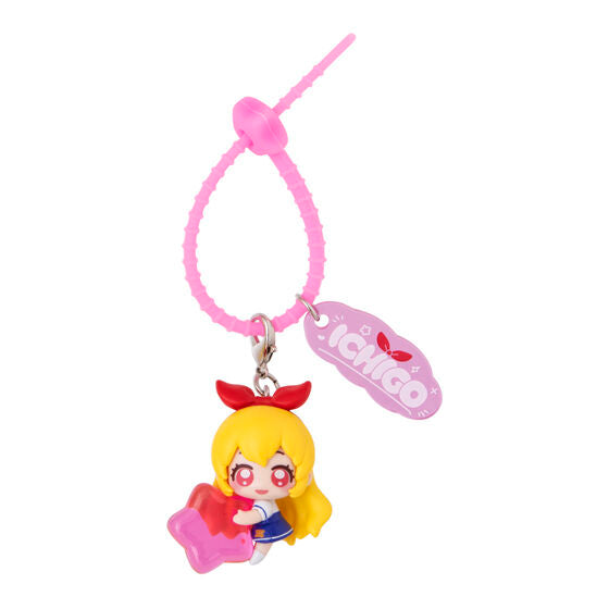 Aikatsu! Colorful Multi Charm capsule toy, alternate angle of the assortment