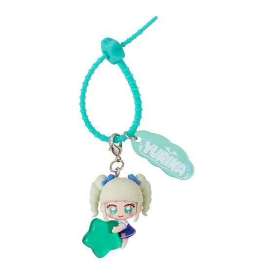 Aikatsu! Colorful Multi Charm gashapon by Bandai, capsule packaging and mini book