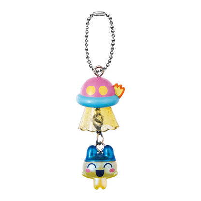 Tamagotchi UFO Swing Aurora Ver. capsule toy by Bandai, alternate angle