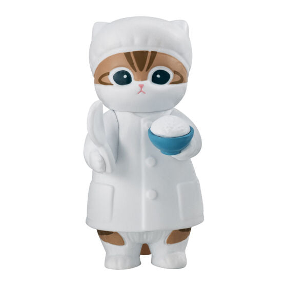 mofusand School Lunch Duty Mascot capsule toy by Bandai, alternate angle of the assortment