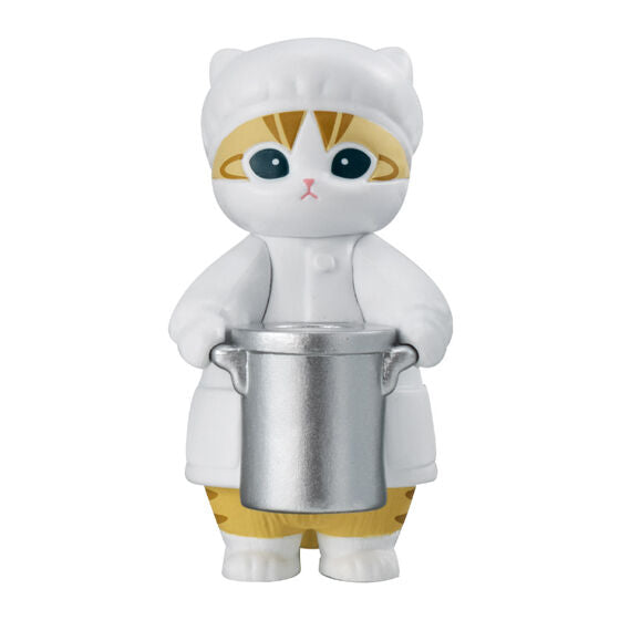 mofusand School Lunch Duty Mascot gashapon, rear view of the mascots