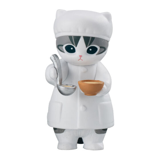 mofusand School Lunch Duty Mascot gashapon, close-up detail of one design in the set