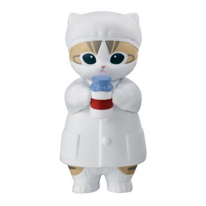 mofusand School Lunch Duty Mascot gashapon by Bandai, capsule packaging