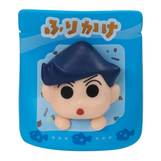Crayon Shin-chan Obento Mascot capsule toy by Bandai, close-up detail