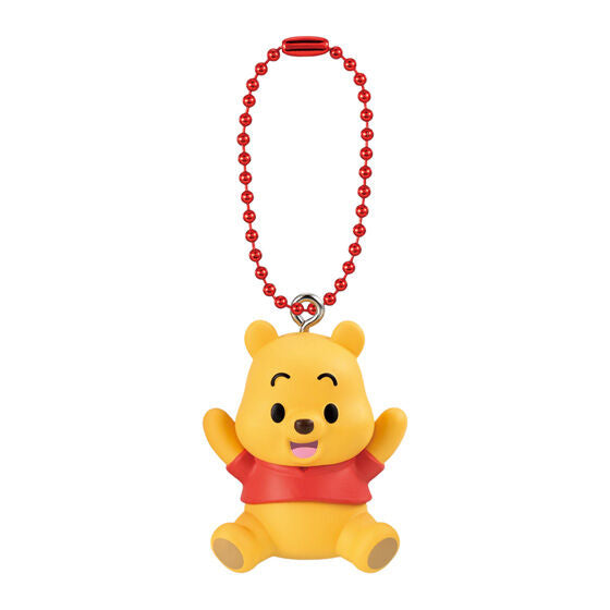 Winnie the Pooh TAROUT Mascot Swing capsule toy by Bandai, alternate angle of the assortment