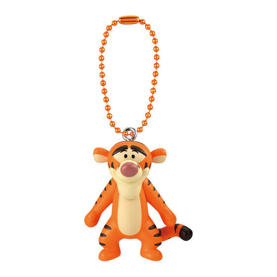 Winnie the Pooh TAROUT Mascot Swing gashapon, rear view of one mascot in the series