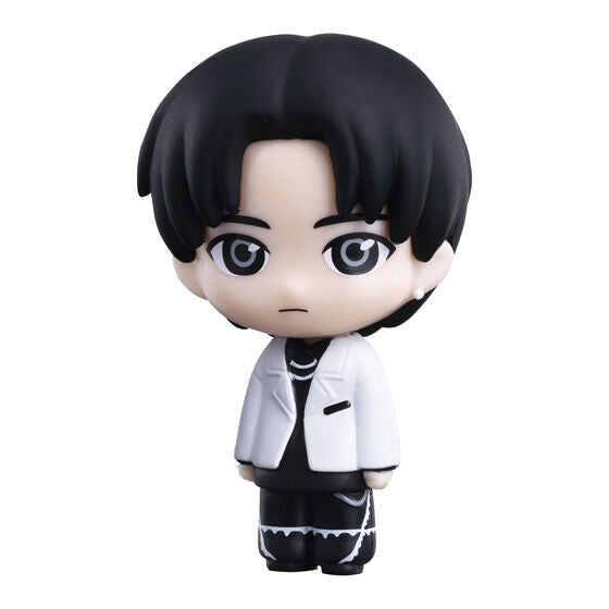 Novelbright Narabundesu capsule toy figures by Bandai, alternate angle of the lineup