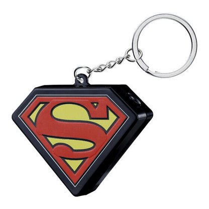 DC Projector Light Keychain capsule toy by Bandai, alternate angle of the assortment