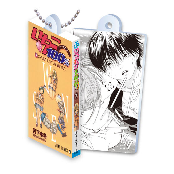 Ichigo 100% Comics Charm Collection01 capsule toy, several charms shown together