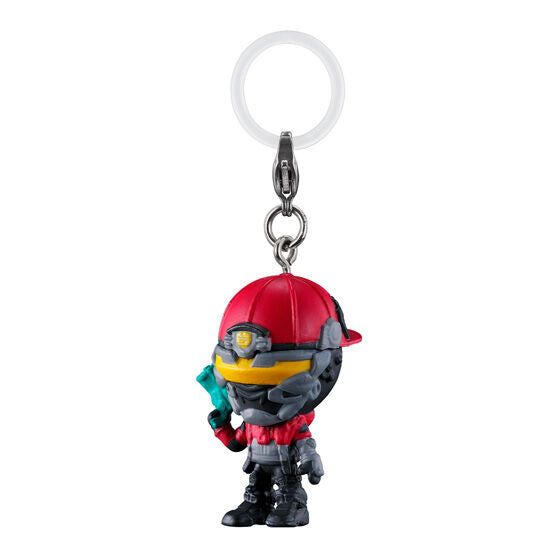 Kakusei Hunter Omega Horn Mejirushi Accessory charm assortment by Bandai, alternate angle