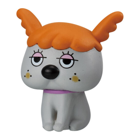 Zenmai Zamurai Machibouke capsule toy assortment seen from the rear