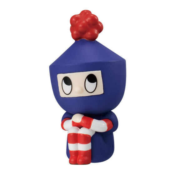Zenmai Zamurai Machibouke gashapon by Bandai, one design from the 5-type series