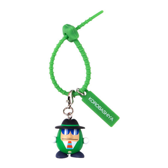 Doraemon Colorful Multi Charm gashapon, rear view showing the silicone band and lobster clasp