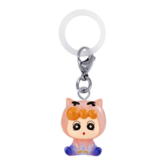 Crayon Shin-chan Mejirushi Accessory gashapon, close-up detail of one design in the set