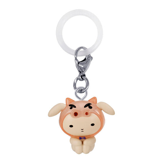 Crayon Shin-chan Buriburizaemon Mejirushi Accessory capsule toy, one design shown on its own