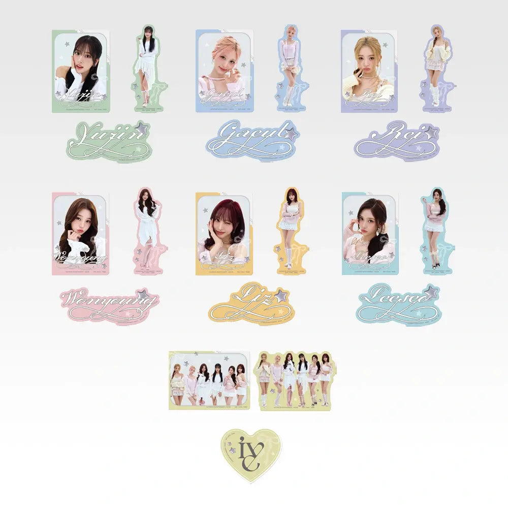 IVE Ichiban Kuji Vol.2 Last One Prize visual board by Bandai Spirits, alternate angle