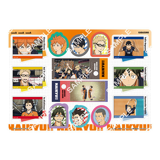 [Jumbo Carddass/Flat Gashapon] Haikyu!! The Movie: Battle at the Garbage Dump Jumbo Carddass