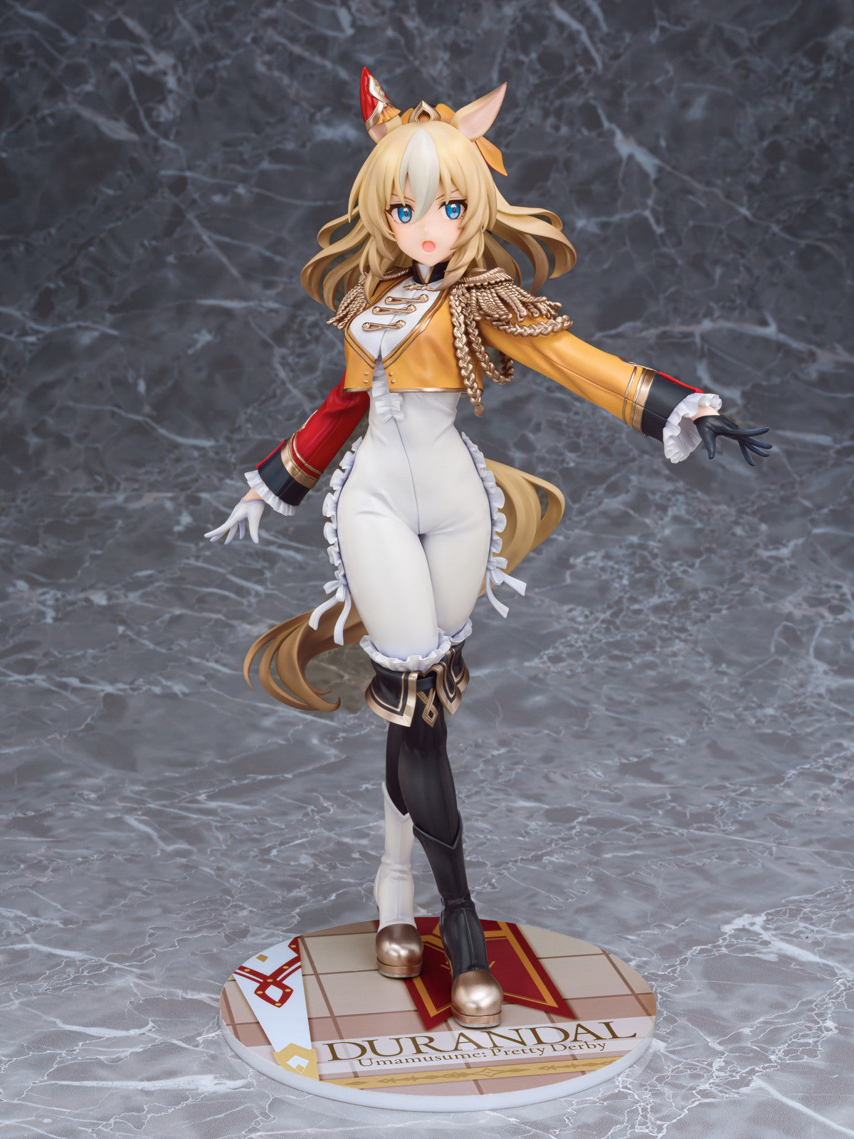 Durandal Uma Musume Pretty Derby figure – included display base detail