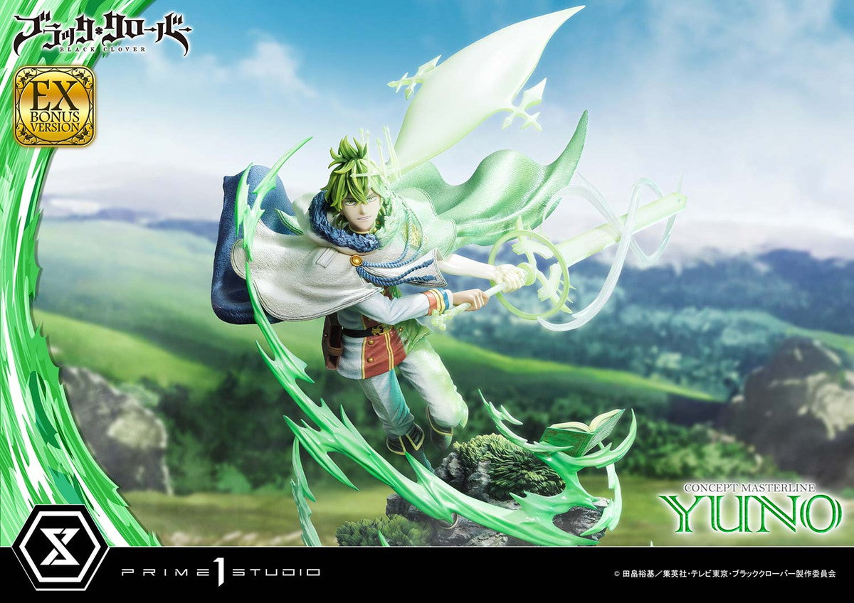 Yuno Black Clover figure – included base detail