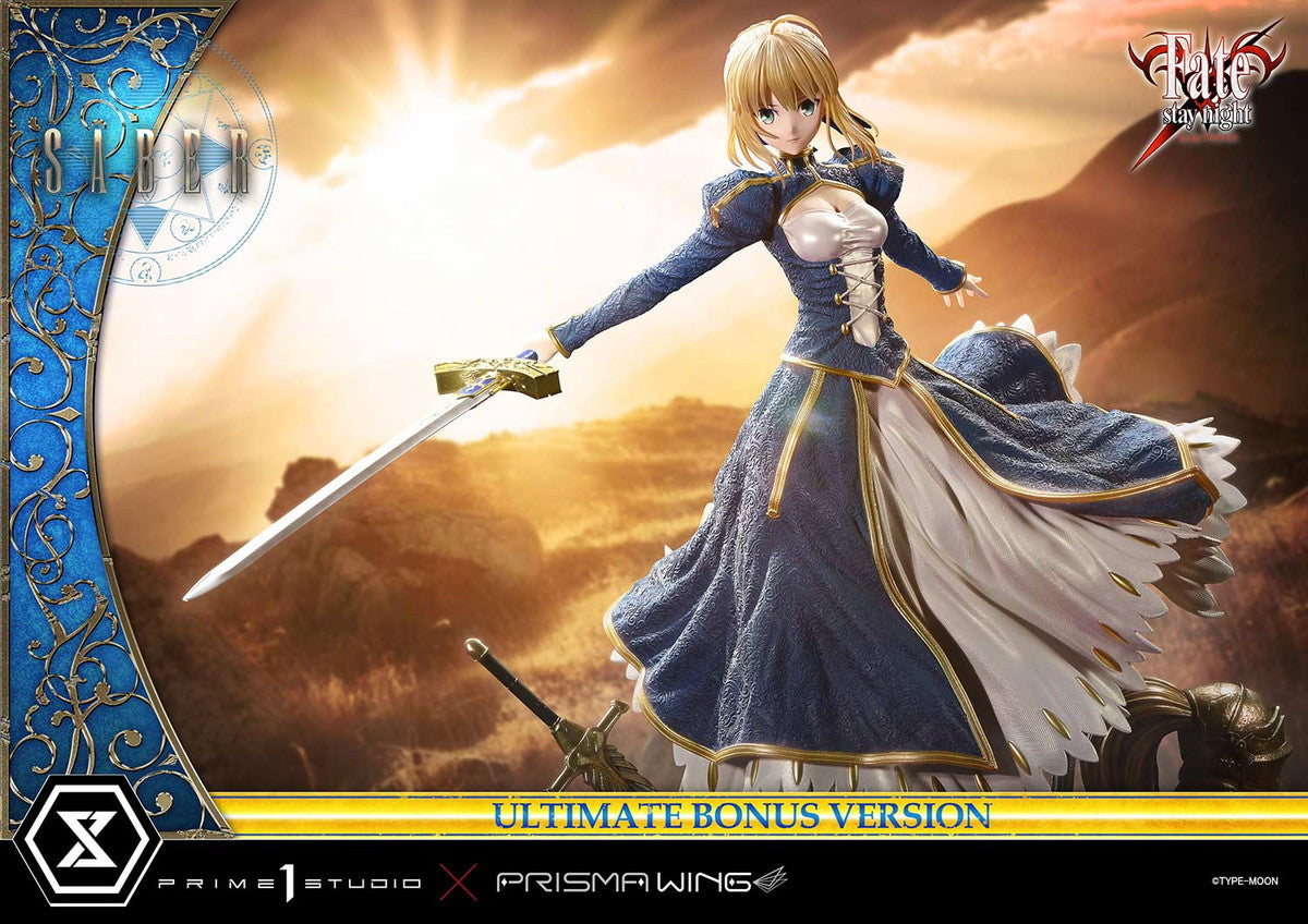 Saber Fate/stay night figure – included base detail