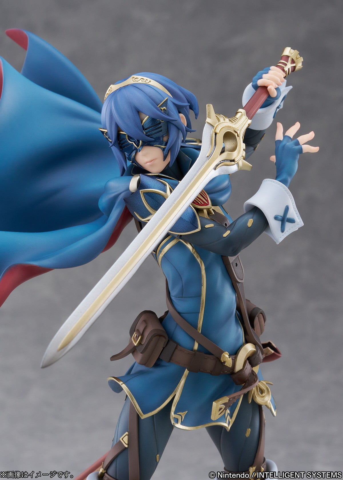 Lucina Fire Emblem Awakening figure – costume sculpt detail