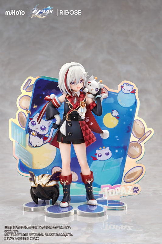 Topaz & Numby Honkai: Star Rail figure – costume sculpt detail