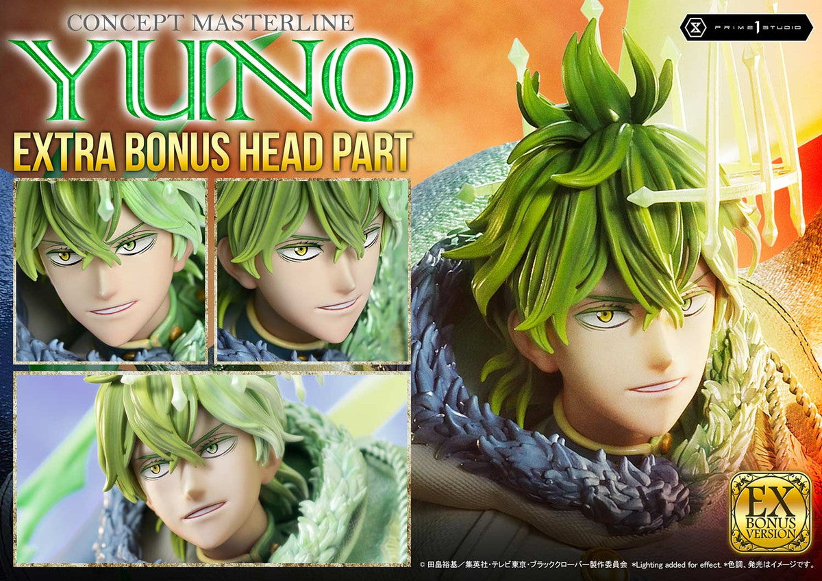 Yuno Black Clover figure – costume sculpt detail