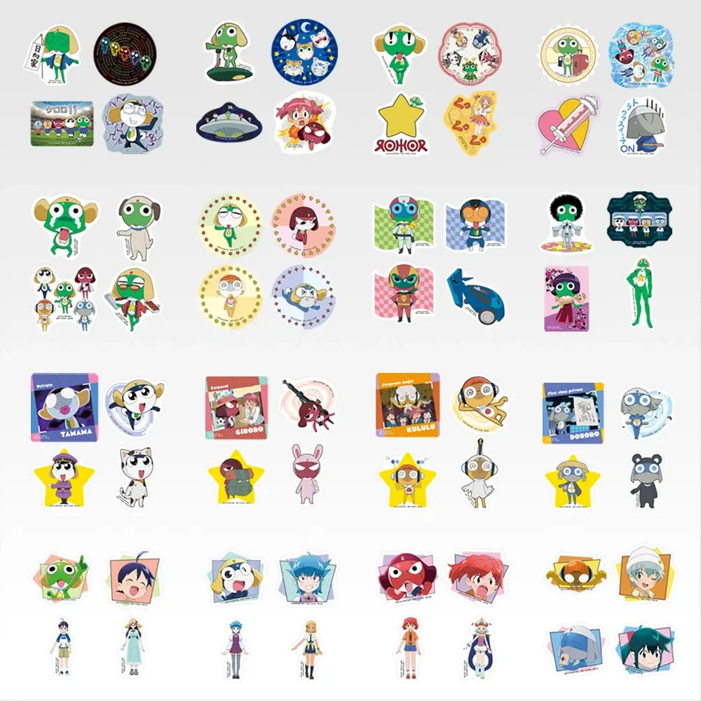 Sgt. Frog Keroro Revival Sokkou Vol.2 Ichiban Kuji - L Prize: Sticker set