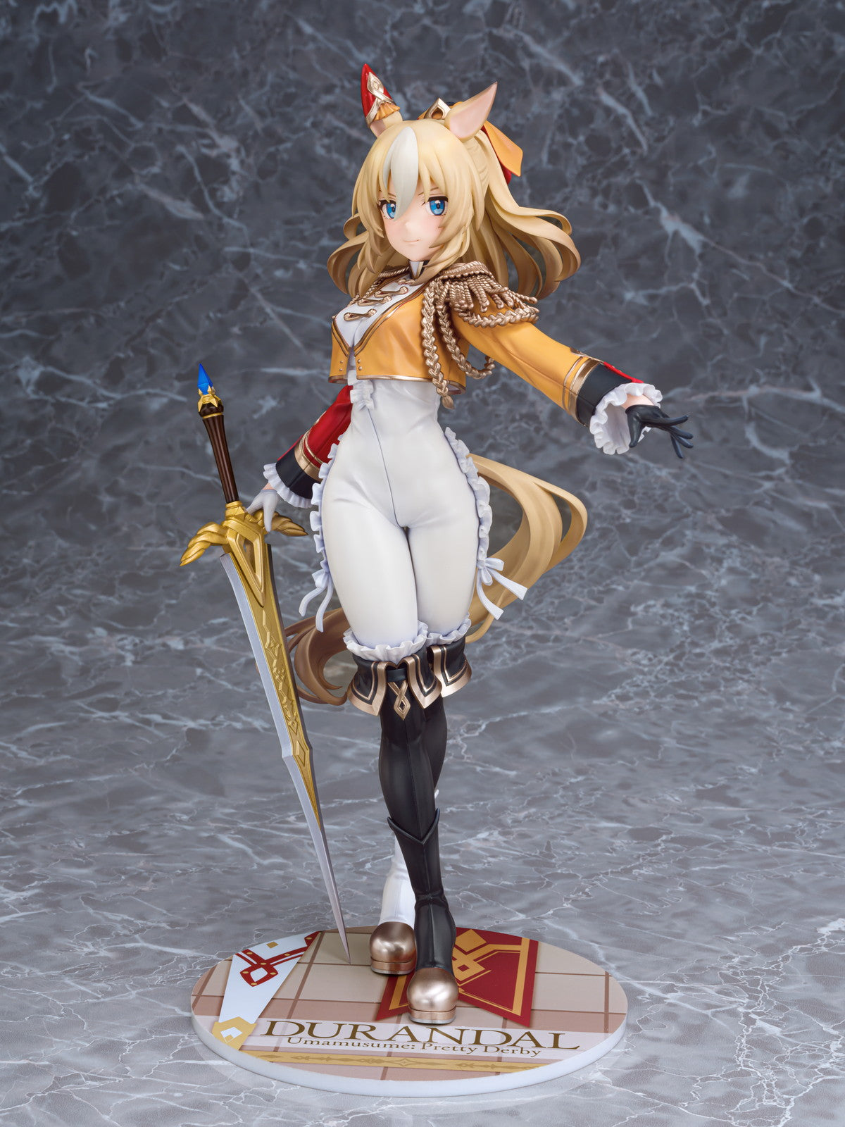 Durandal Uma Musume Pretty Derby figure – alternate three-quarter angle