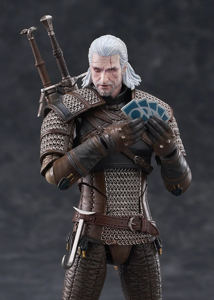 Geralt The Witcher 3 figure – alternate three-quarter angle