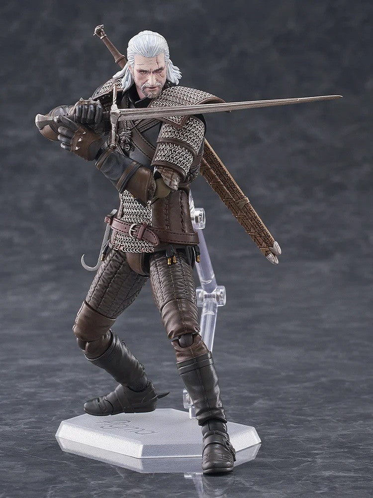Geralt The Witcher 3 figure – high-angle view