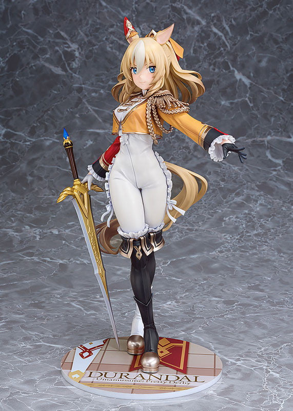 Durandal Uma Musume Pretty Derby figure – low-angle view