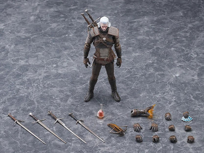Geralt The Witcher 3 figure – low-angle view