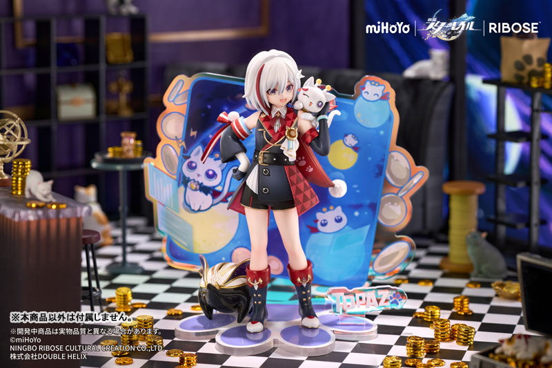 Topaz & Numby Honkai: Star Rail figure – back three-quarter angle
