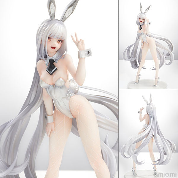 Noir & Blanc Goddess of Victory: NIKKE figure – back three-quarter angle