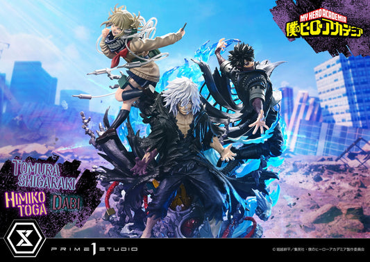 Tomura Shigaraki, Dabi & Himiko Toga My Hero Academia figure – front view, main product shot