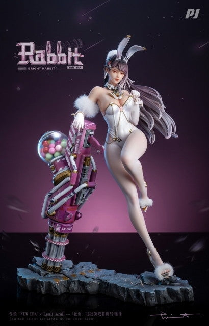 Bright Rabbit figure – front view, main product shot