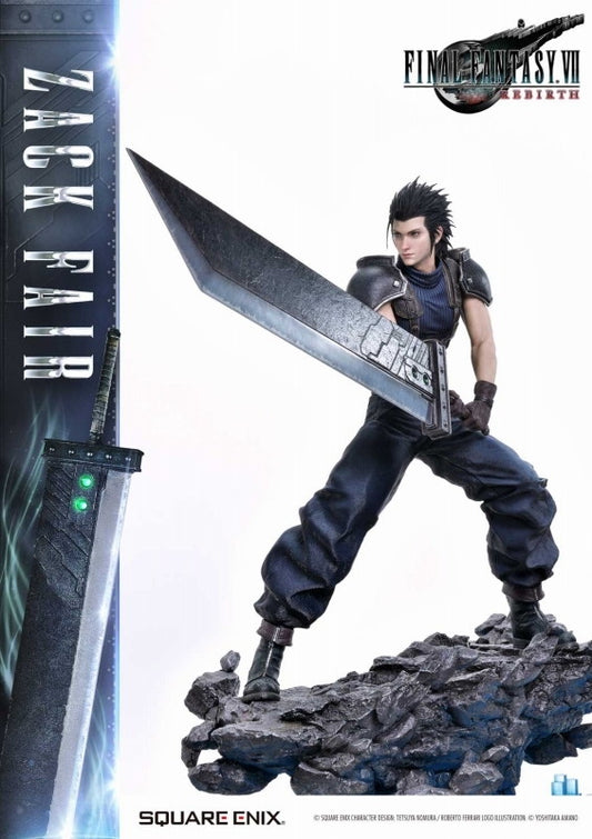Zack Fair Final Fantasy VII figure – front view, main product shot